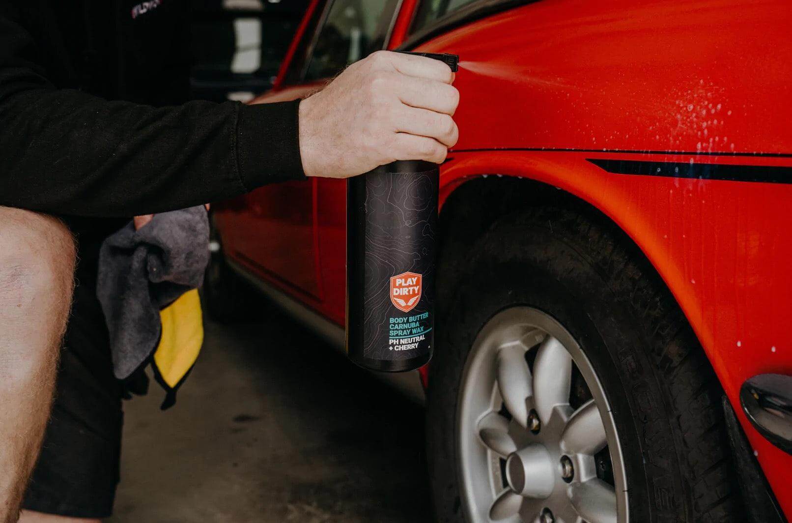 Body Butter Carnauba Spray Wax Play Dirty