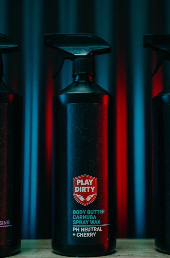Body Butter Carnauba Spray Wax  Play Dirty 1 Liter