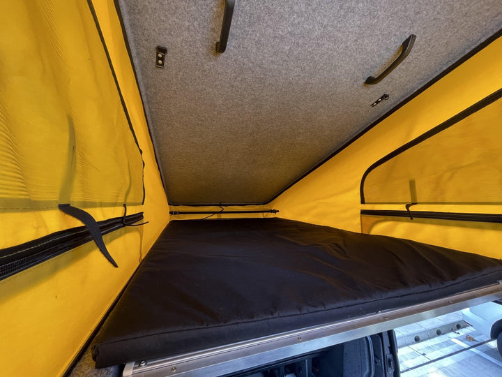 Campervan Pop Top Roof Mattress  Play Dirty Economy Standard Cover