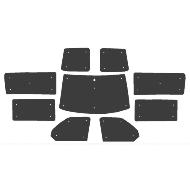 Volkswagen Transporter T6 & T6.1 Internal Thermal Campervan Blinds