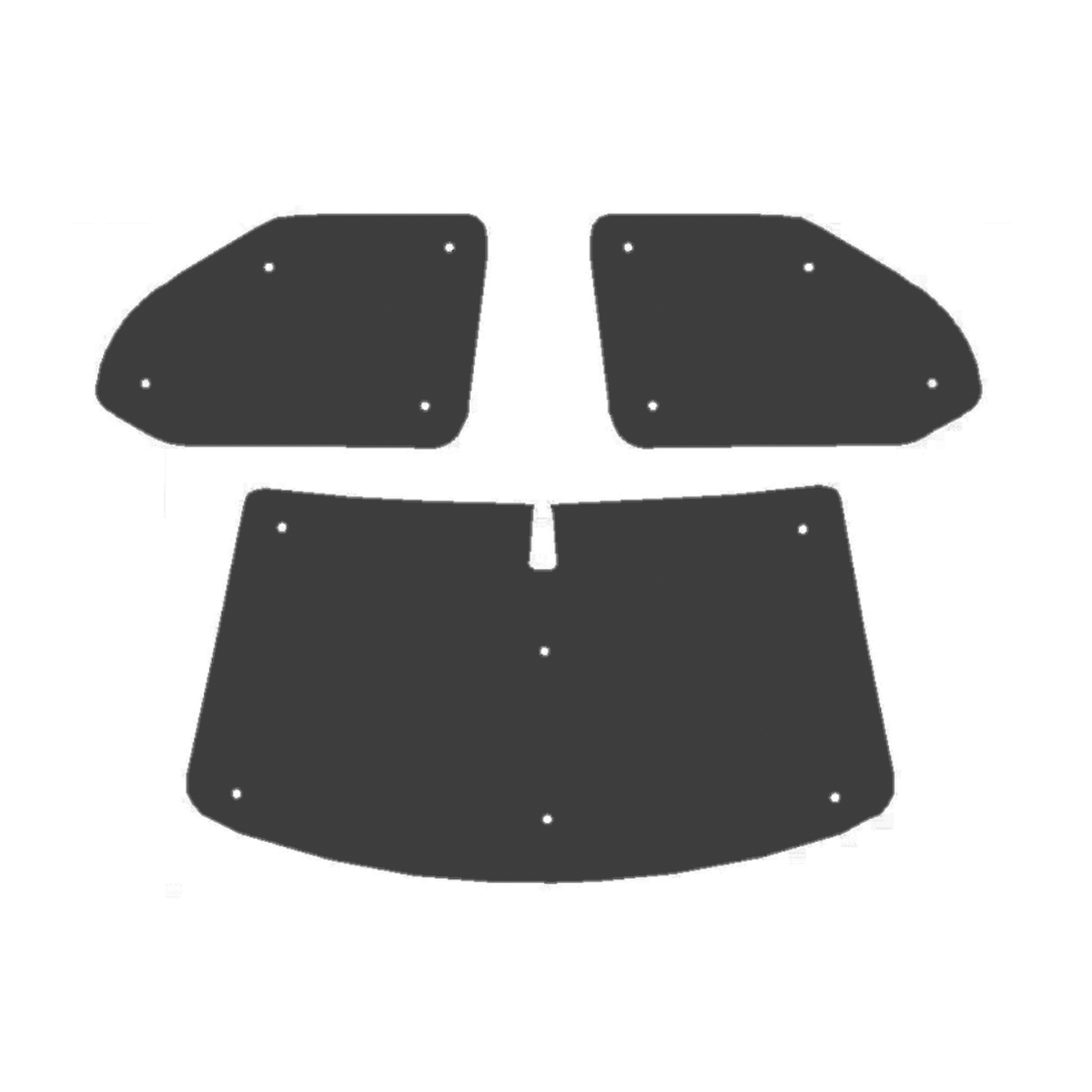 Volkswagen Transporter T5.1 Internal Thermal Blinds for Campervan