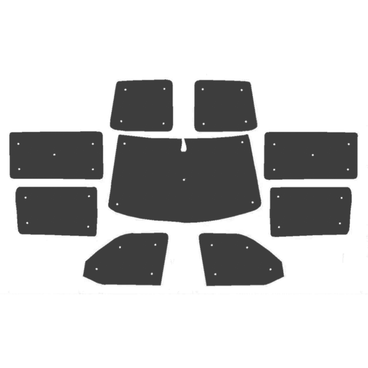 Volkswagen Transporter T5.1 Internal Thermal Blinds for Campervan