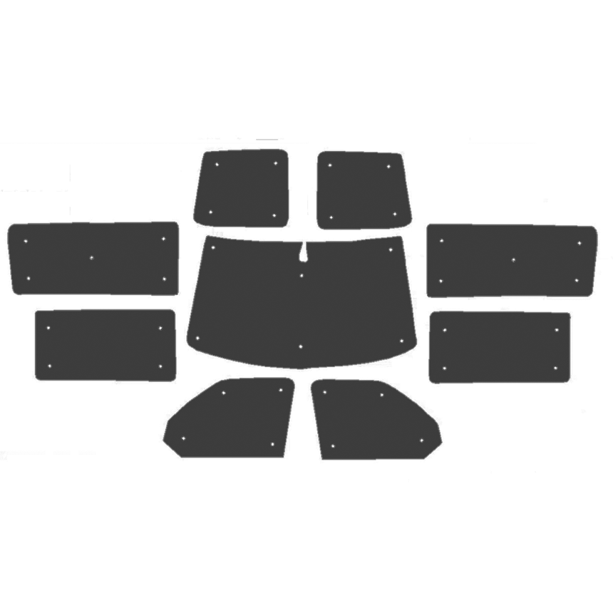 Volkswagen Transporter T6 & T6.1 Internal Thermal Campervan Blinds