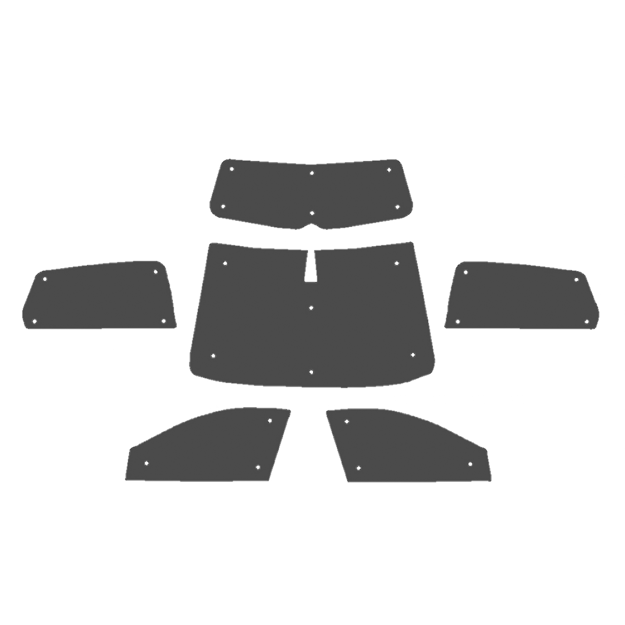 Volkswagen Golf Internal Thermal Campervan Blinds