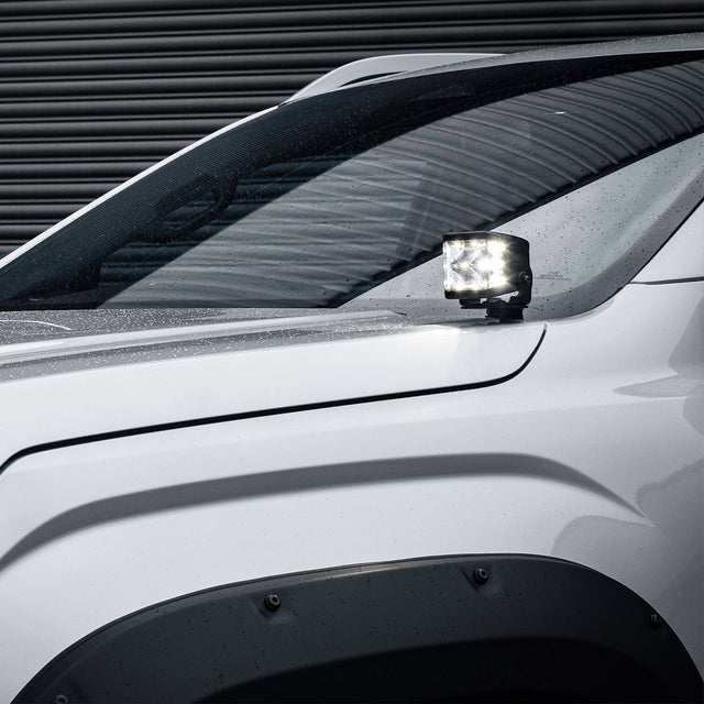Stealth VW Volkswagen Amarok 2023+ Twin 4″ Dark Force LED Bonnet Kit – 16,800 Lumens