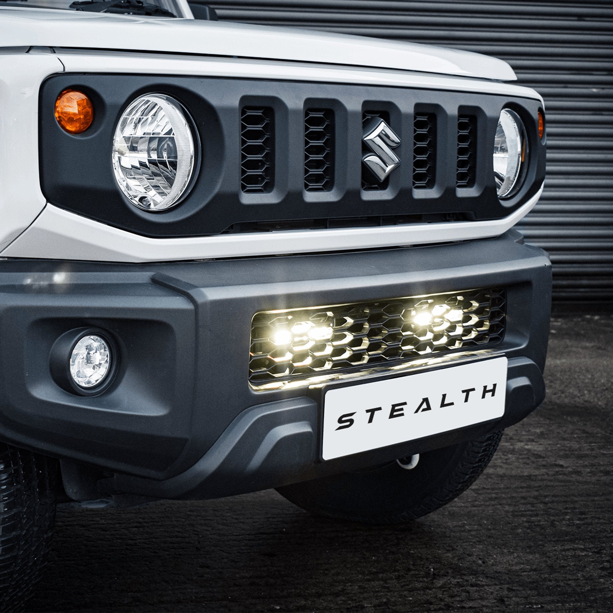 Stealth Suzuki Jimny 2018+ Twin 6″ Luminous LED Integration Grille Kit – 5,760 Lumens