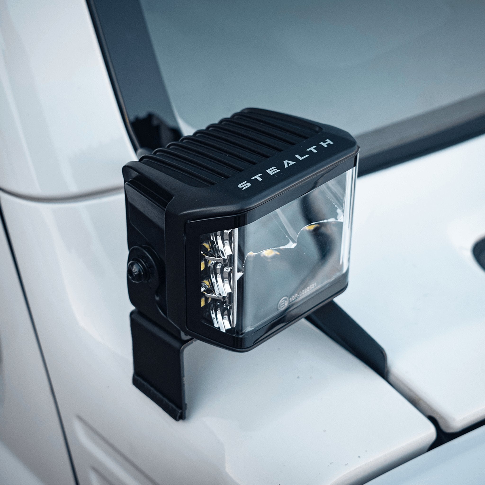 Stealth Suzuki Jimny 2018+ Twin 4″ Dark Force LED Bonnet Kit – 16,800 Lumens