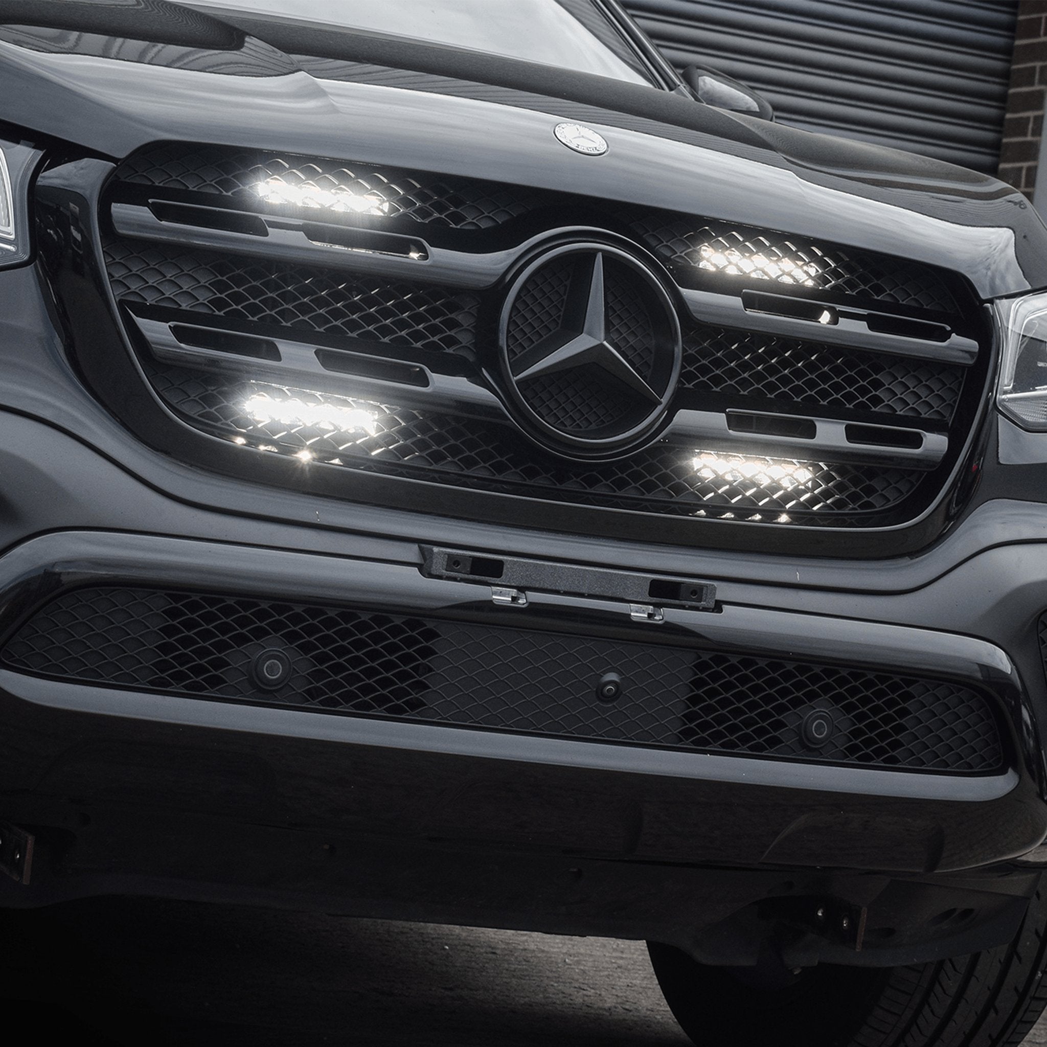Stealth Mercedes X Class 2017-2020 Quad 6″ Luminous LED Integration Grille Kit – 11,520 Lumens