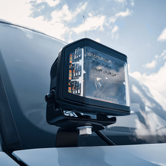 Stealth Mercedes Sprinter 2008-2018 Twin 4″ Dark Force LED Bonnet Kit – 16,800 Lumens