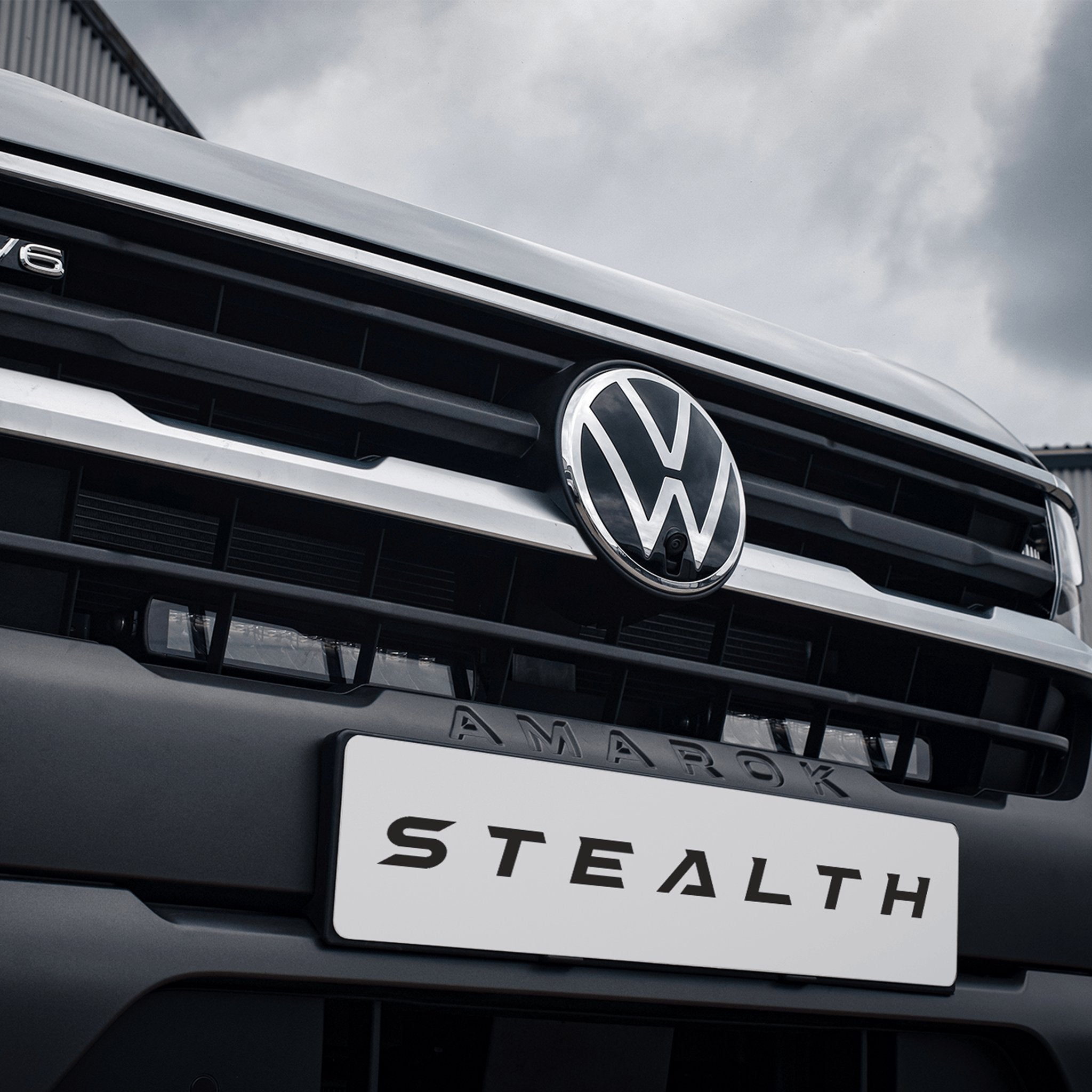 Stealth VW Volkswagen Amarok 2023+ Twin 10″ Luminous LED Integration Grille Kit – 7,560 Lumens