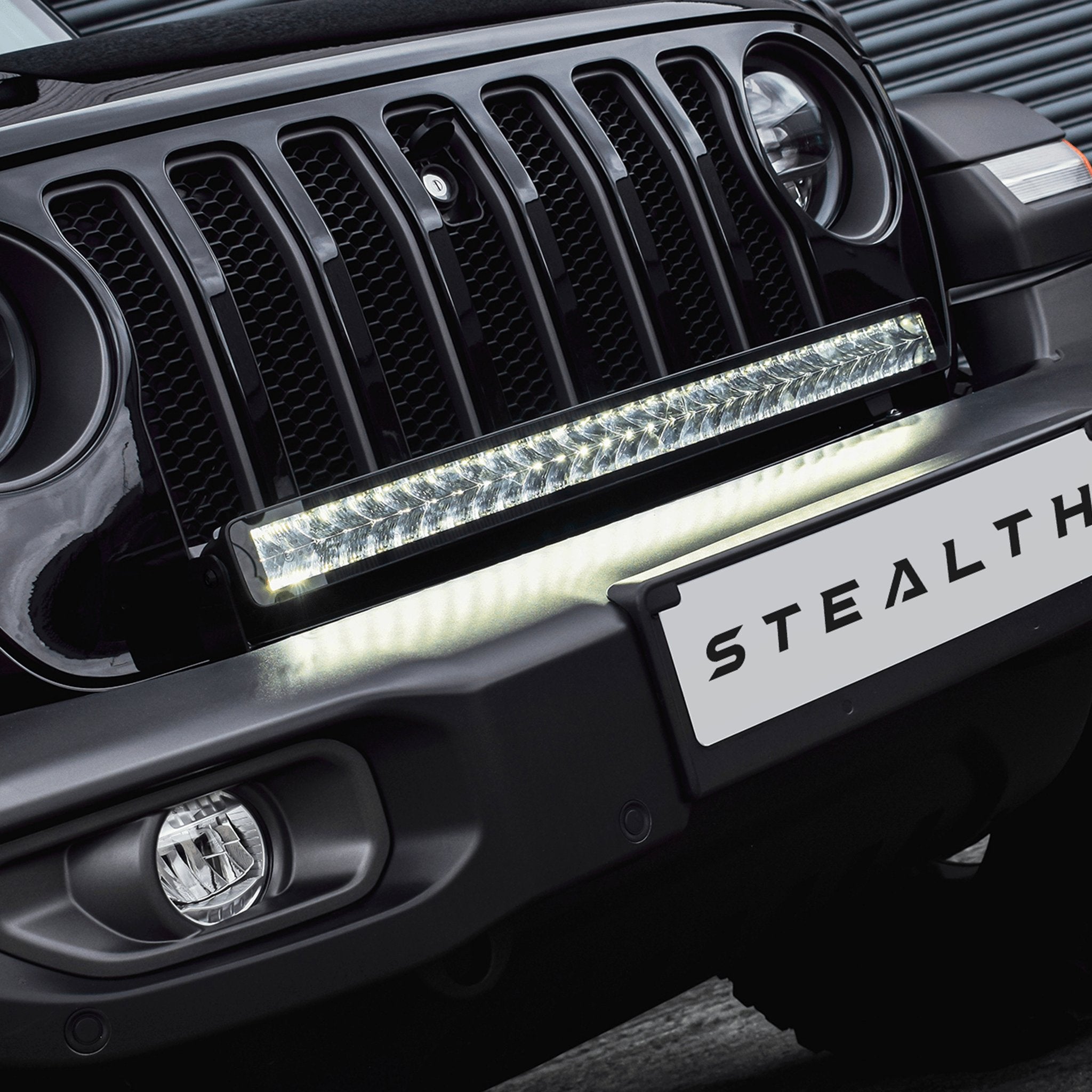 Stealth JEEP Wrangler JL 2019+ 30″ Luminous LED Integration Grille Kit – 25,200 Lumens