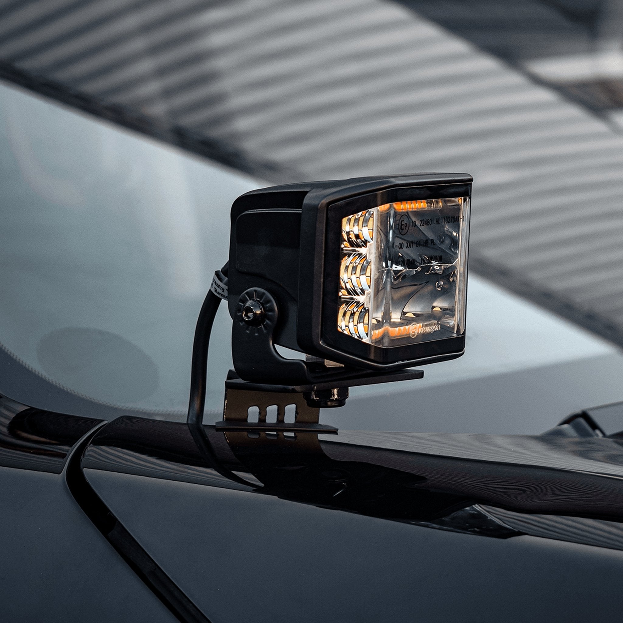 Stealth Nissan Navara D23 2015-2021 Twin 4″ Dark Force LED Bonnet Kit – 16,800 Lumens