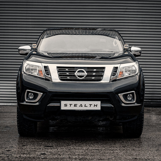 Stealth Nissan Navara D23 2015-2021 Twin 4″ Dark Force LED Bonnet Kit – 16,800 Lumens