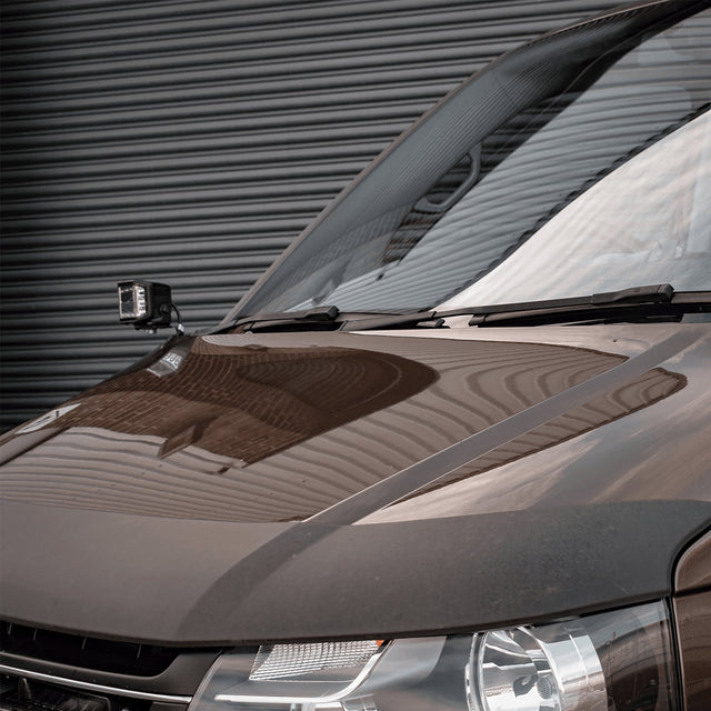 Stealth VW Volkswagen Transporter T5.1 2009-2015 Twin 4″ Dark Force LED Bonnet Kit – 16,800 Lumens