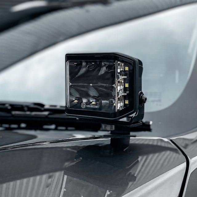 Stealth Mitsubishi L200 2015-2019 Twin 4″ Dark Force LED Bonnet Kit – 16,800 Lumens