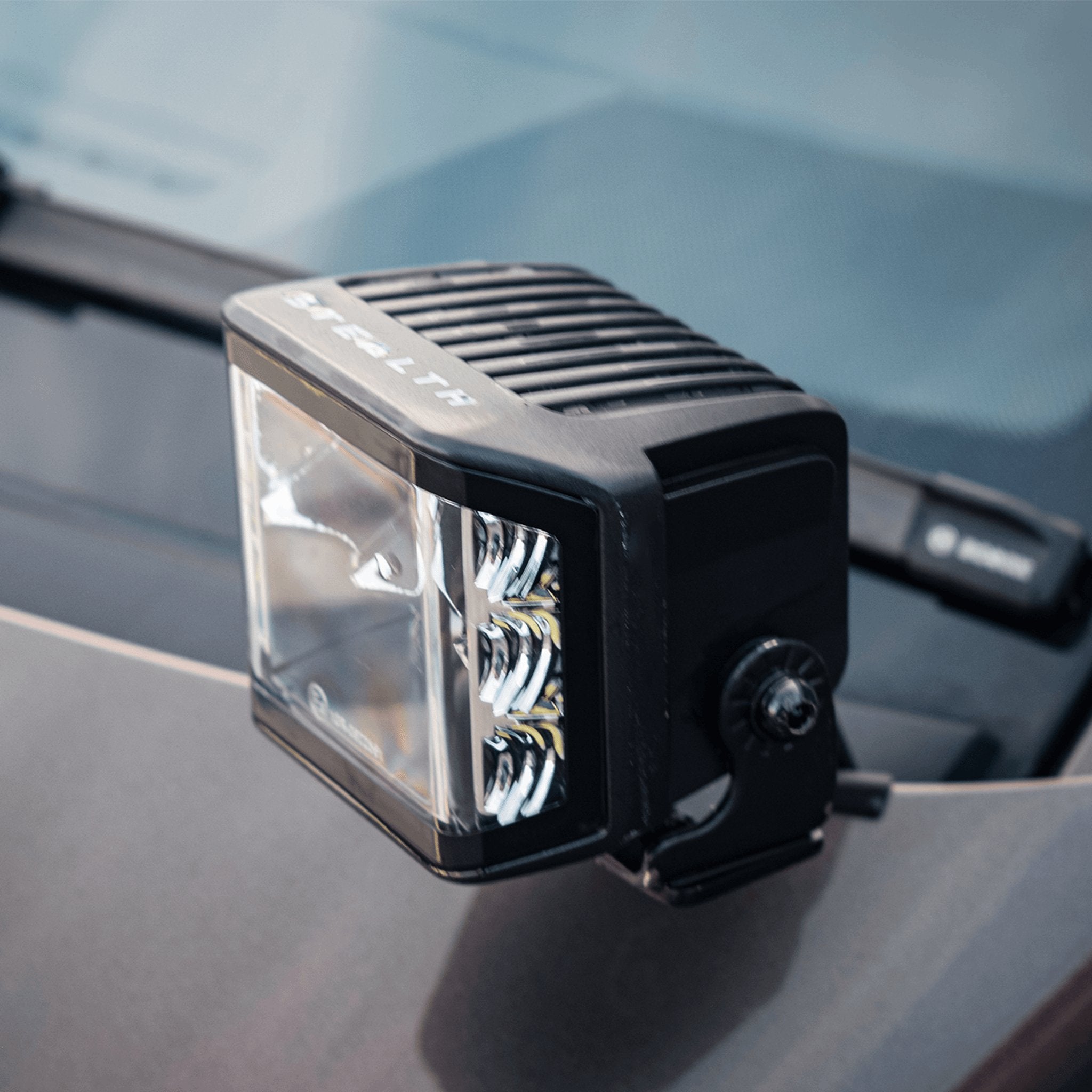 Stealth VW Volkswagen Transporter T5.1 2009-2015 Twin 4″ Dark Force LED Bonnet Kit – 16,800 Lumens