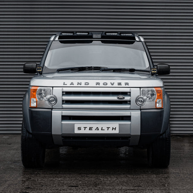 Stealth Land Rover Discovery 3 2004-2009 Twin 4″ Dark Force LED Bonnet Kit – 16,800 Lumens