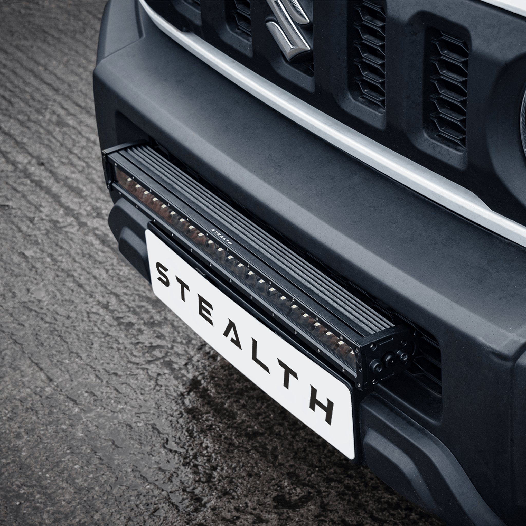 Stealth Suzuki Jimny 2018+ 27″ Luminous LED Integration Grille Kit – 24,000 Lumens