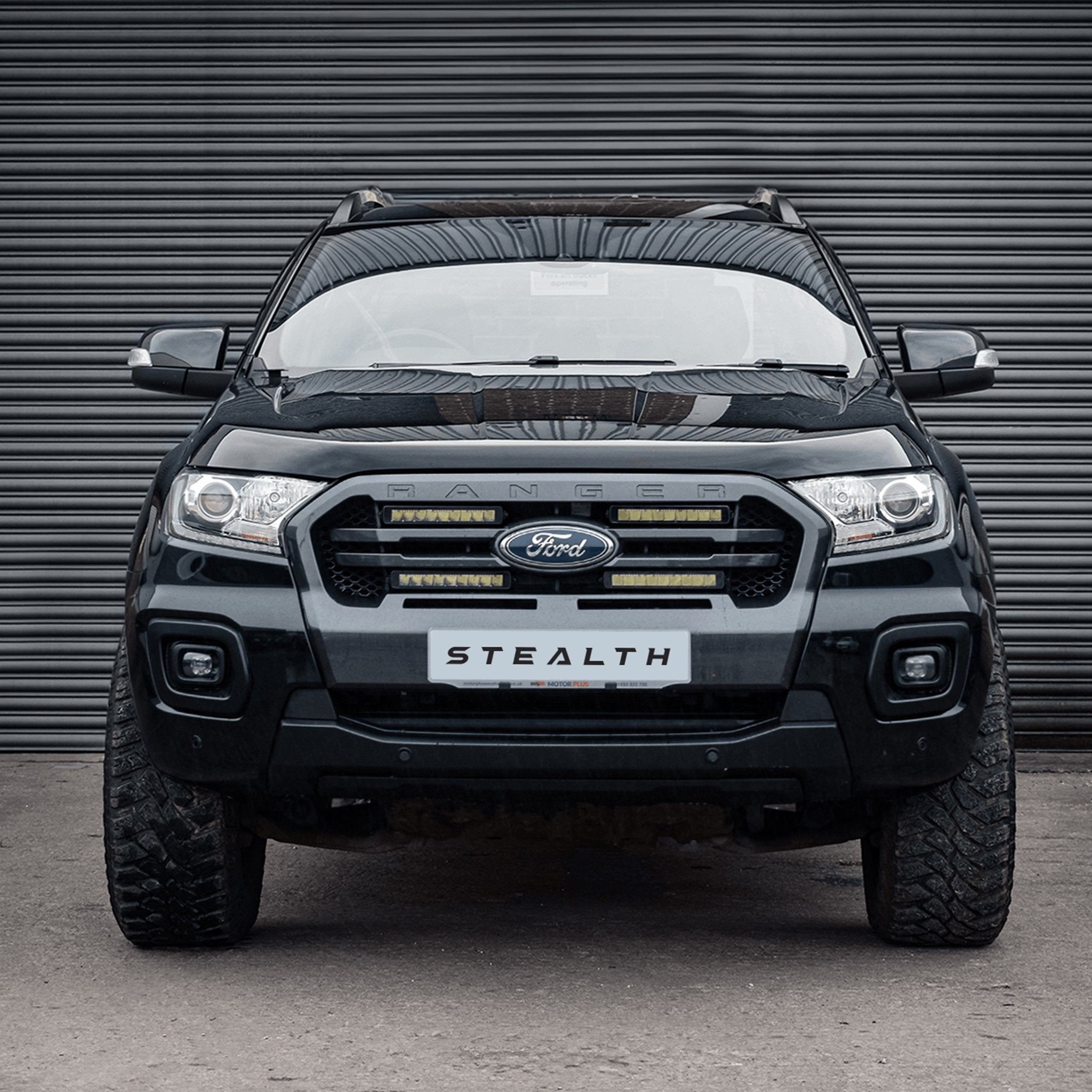 Stealth Ford Ranger T8 2018-2022 Quad 10″ Luminous LED Integration Grille Kit – 15,120 Lumens