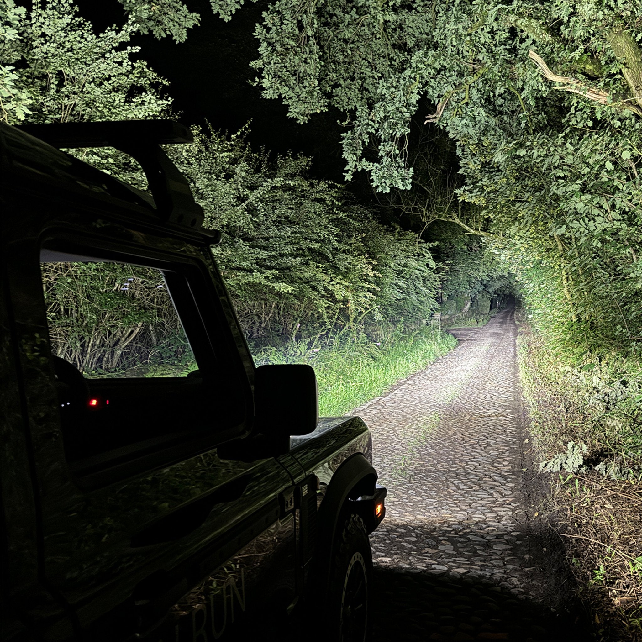 Stealth INEOS Grenadier 2023+ Twin 4″ Dark Force LED Bonnet Kit – 16,800 Lumens