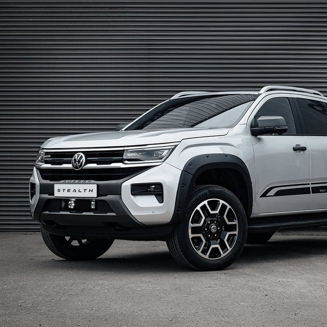 Stealth VW Volkswagen Amarok 2023+ Twin 3″ Luminous LED Integration Grille Kit – 9,600 Lumens