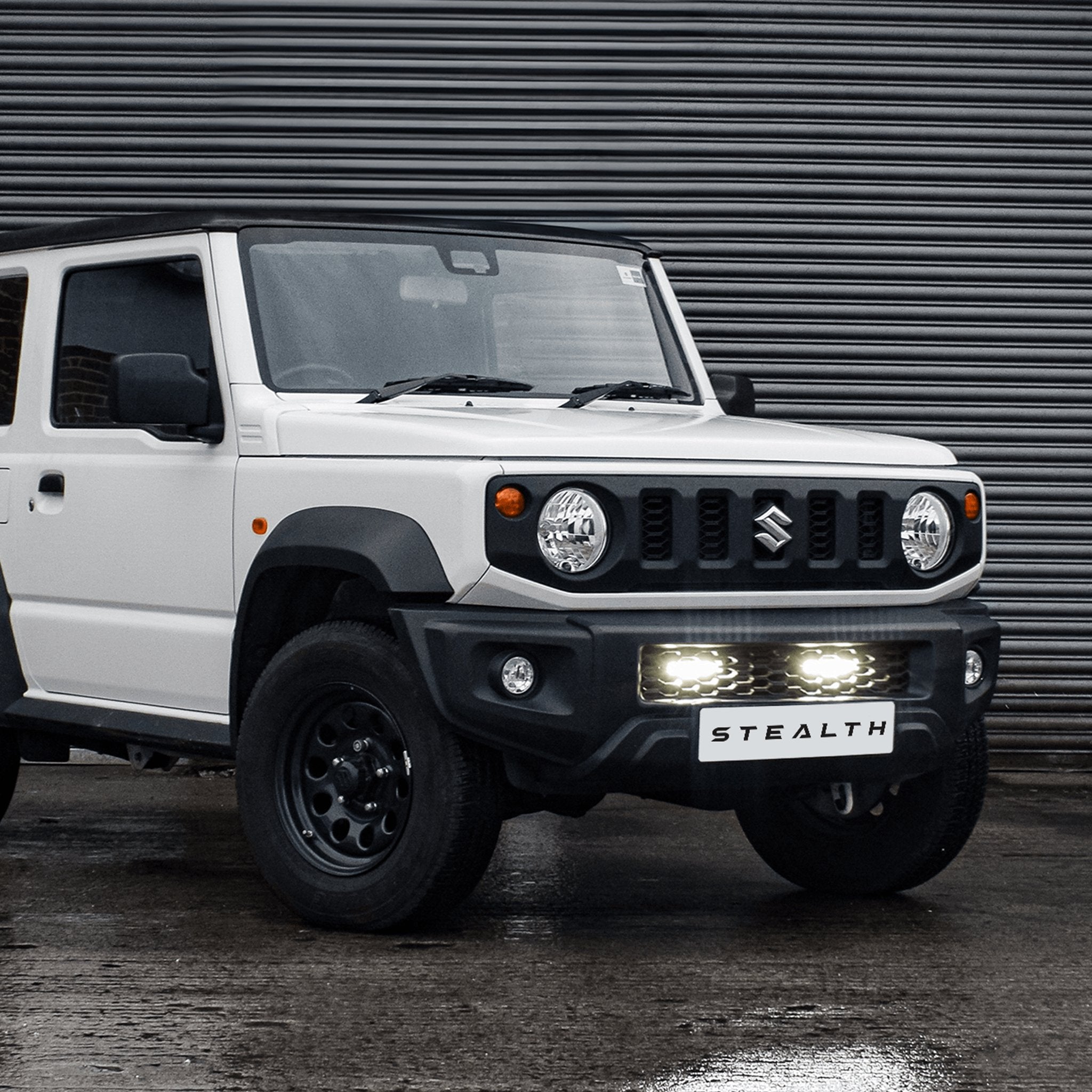 Stealth Suzuki Jimny 2018+ Twin 6″ Luminous LED Integration Grille Kit – 5,760 Lumens