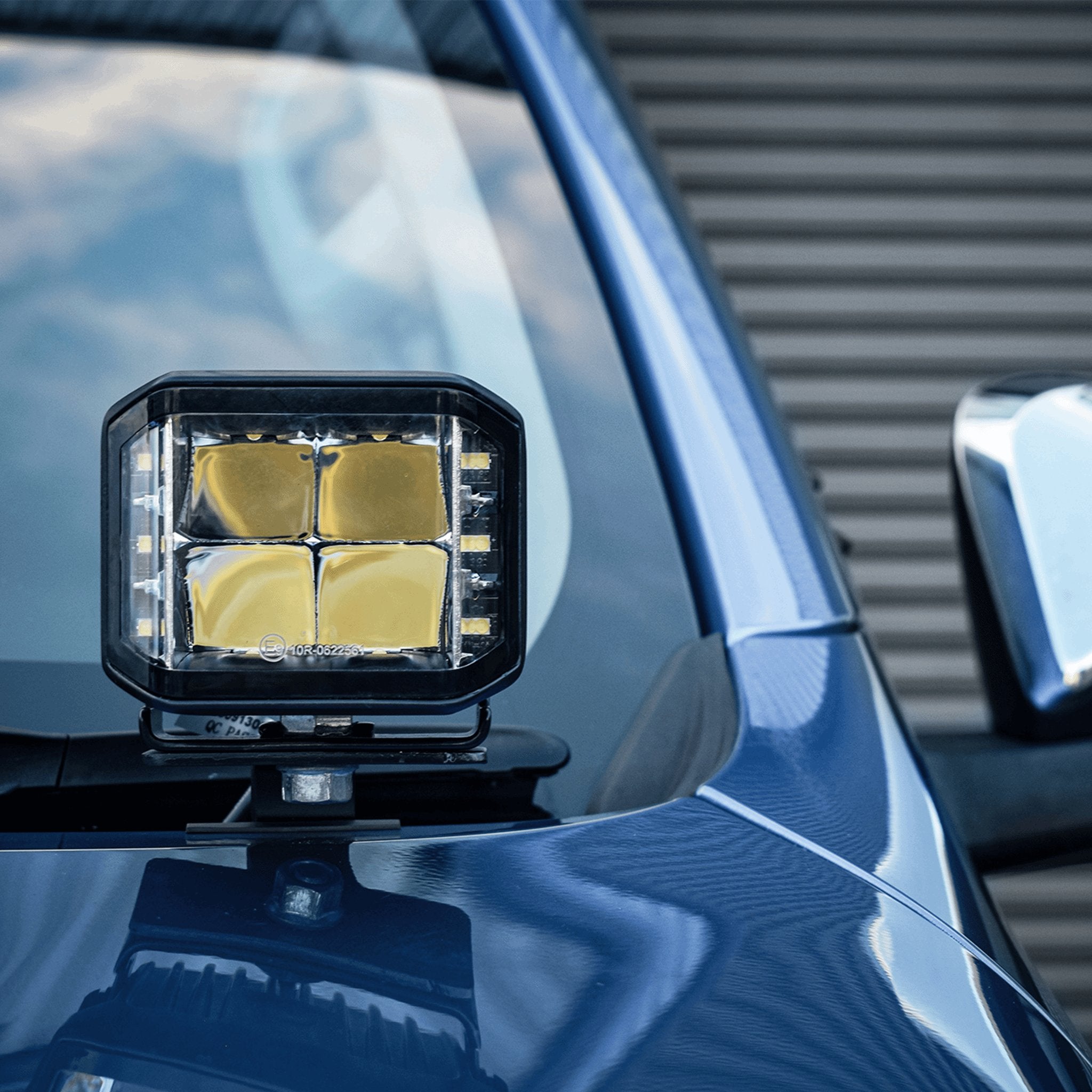 Stealth Toyota Hilux MK8 2015-2020 Twin 4″ Dark Force LED Bonnet Kit – 16,800 Lumens