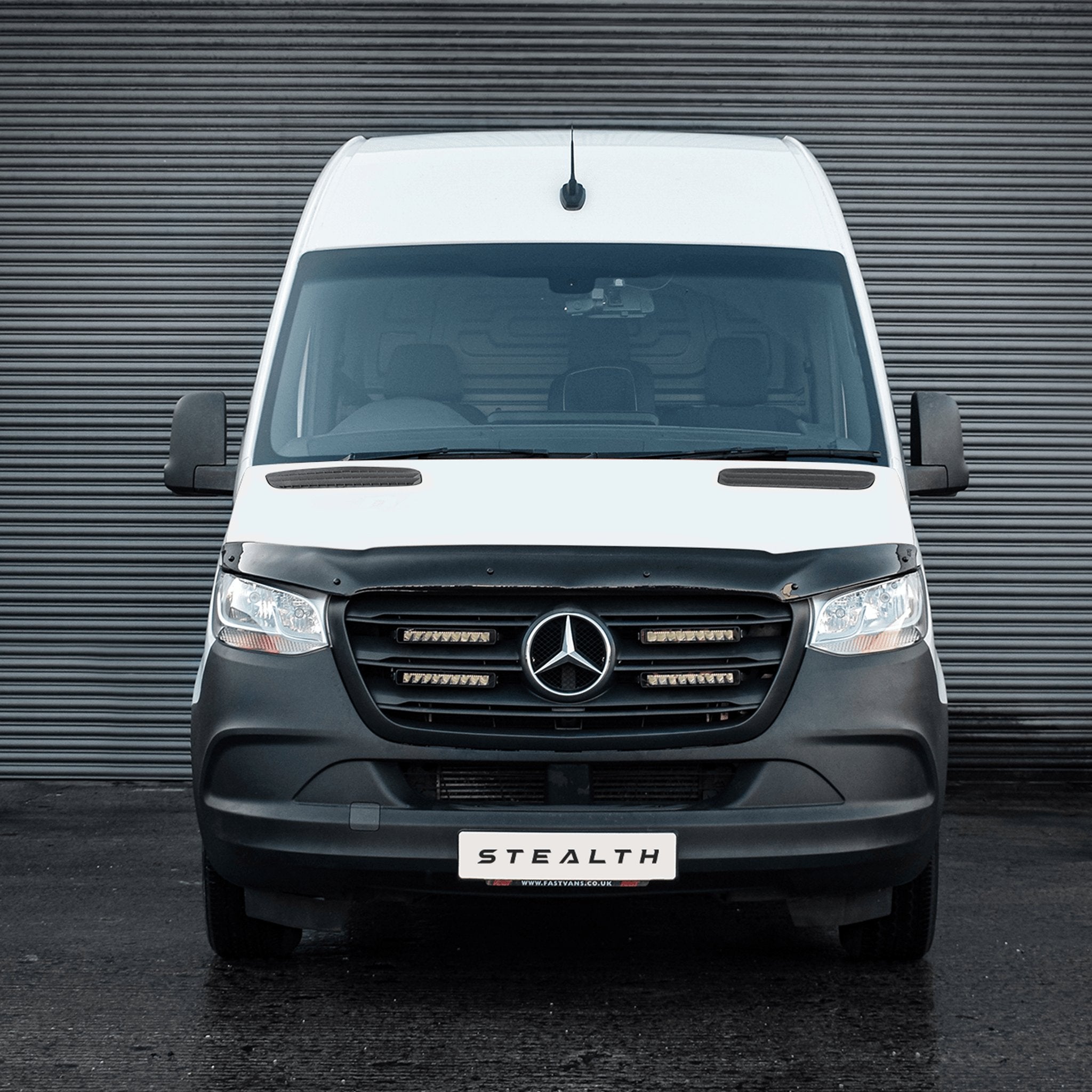 Stealth Mercedes Sprinter 2019+ Quad 10″ Luminous LED Integration Grille Kit – 15,120 Lumens