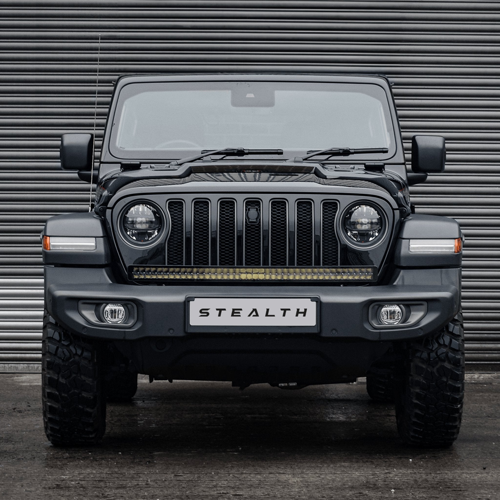 Stealth JEEP Wrangler JL 2019+ 40″ Luminous LED Integration Grille Kit – 33,600 Lumens