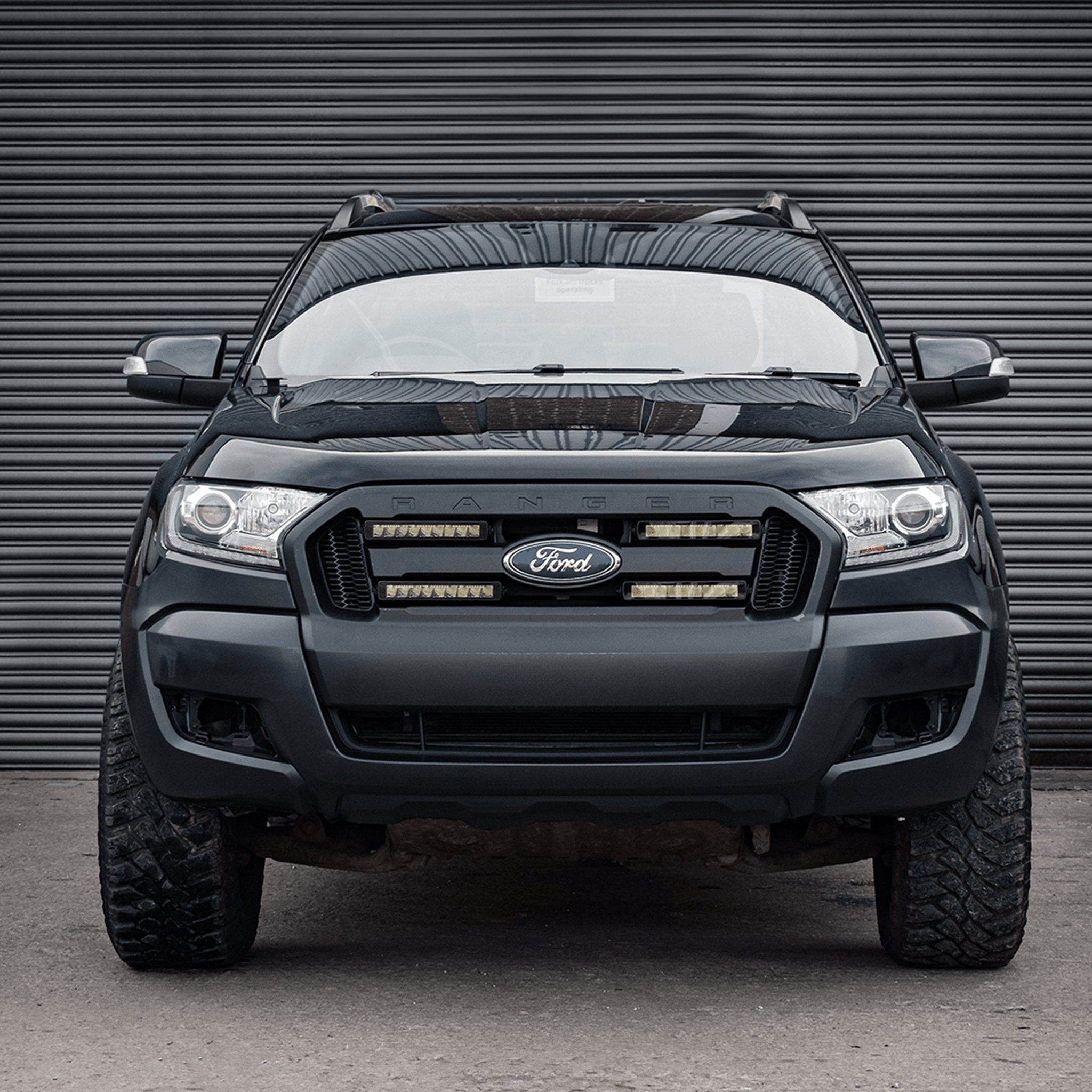Stealth Ford Ranger T7 2015-2018 Quad 10″ Luminous LED Integration Grille Kit – 15,120 Lumens