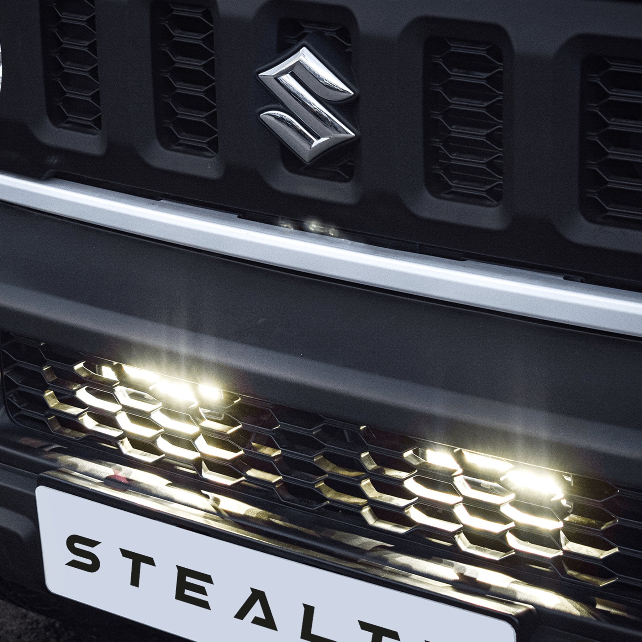 Stealth Suzuki Jimny 2018+ Twin 6″ Luminous LED Integration Grille Kit – 5,760 Lumens