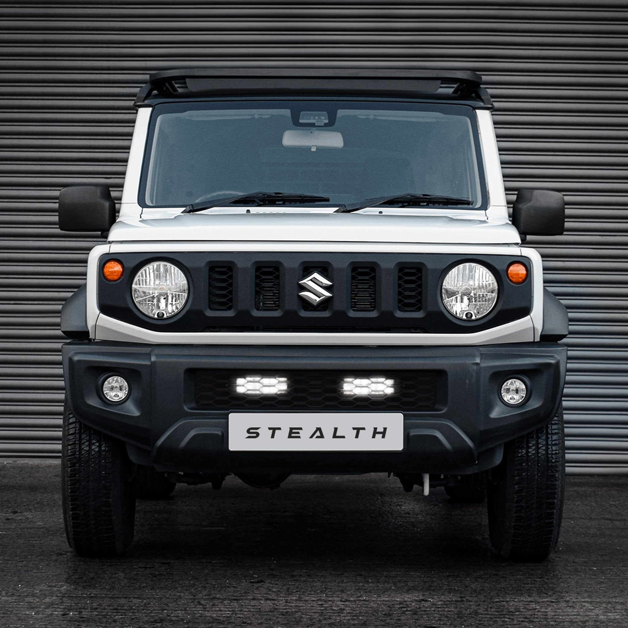 Stealth Suzuki Jimny 2018+ Twin 7″ Luminous LED Integration Grille Kit – 10,080 Lumens