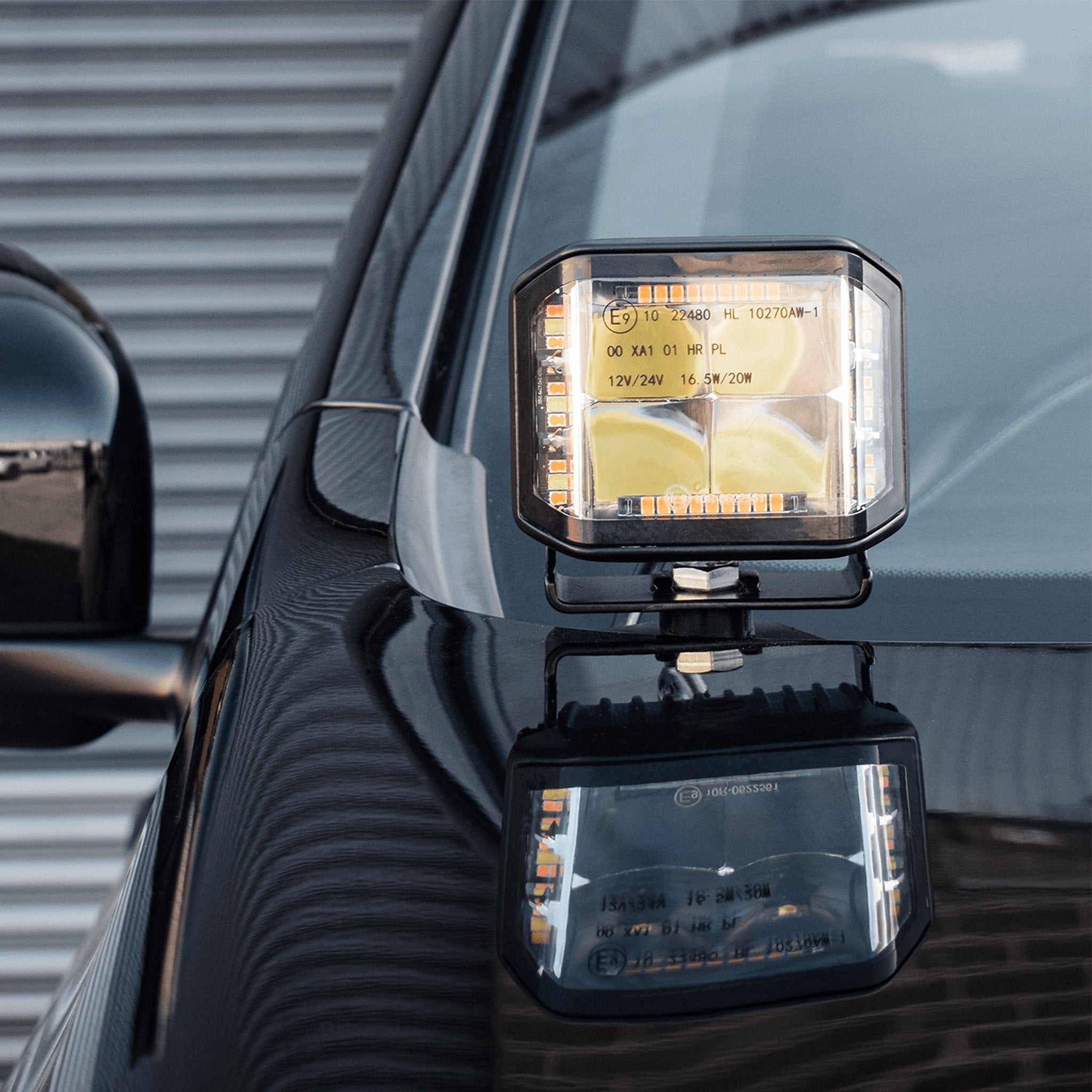 Stealth Mercedes X-Class Twin 4″ Dark Force LED Bonnet Kit – 16,800 Lumens