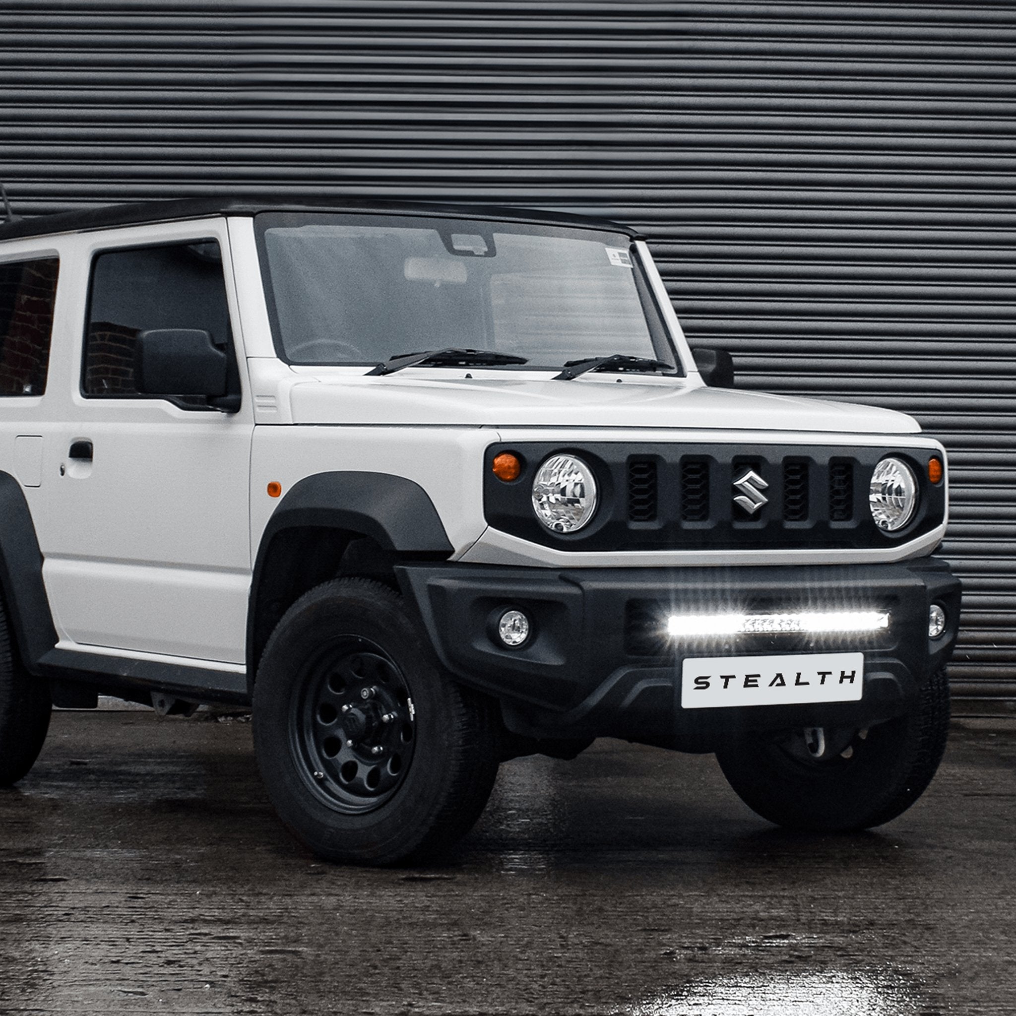 Stealth Suzuki Jimny 2018+ 27″ Luminous LED Integration Grille Kit – 24,000 Lumens