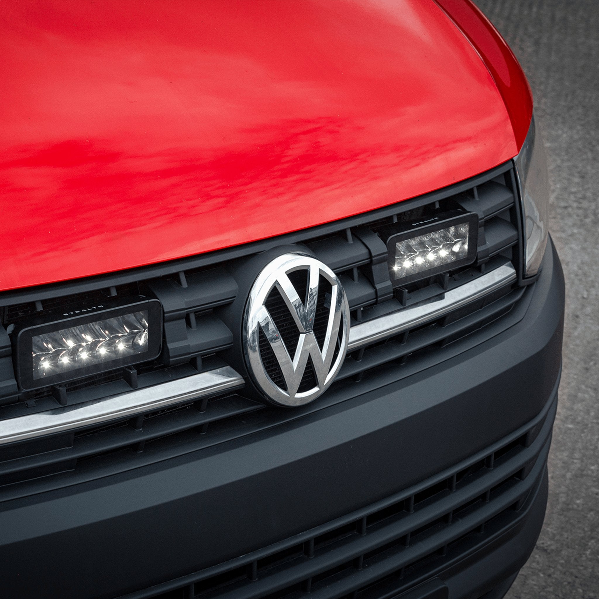 Stealth VW Volkswagen Volkswagen Transporter T6 Startline 2016-2018 Twin 7″ Luminous LED Integration Kit – 10,080 Lumens