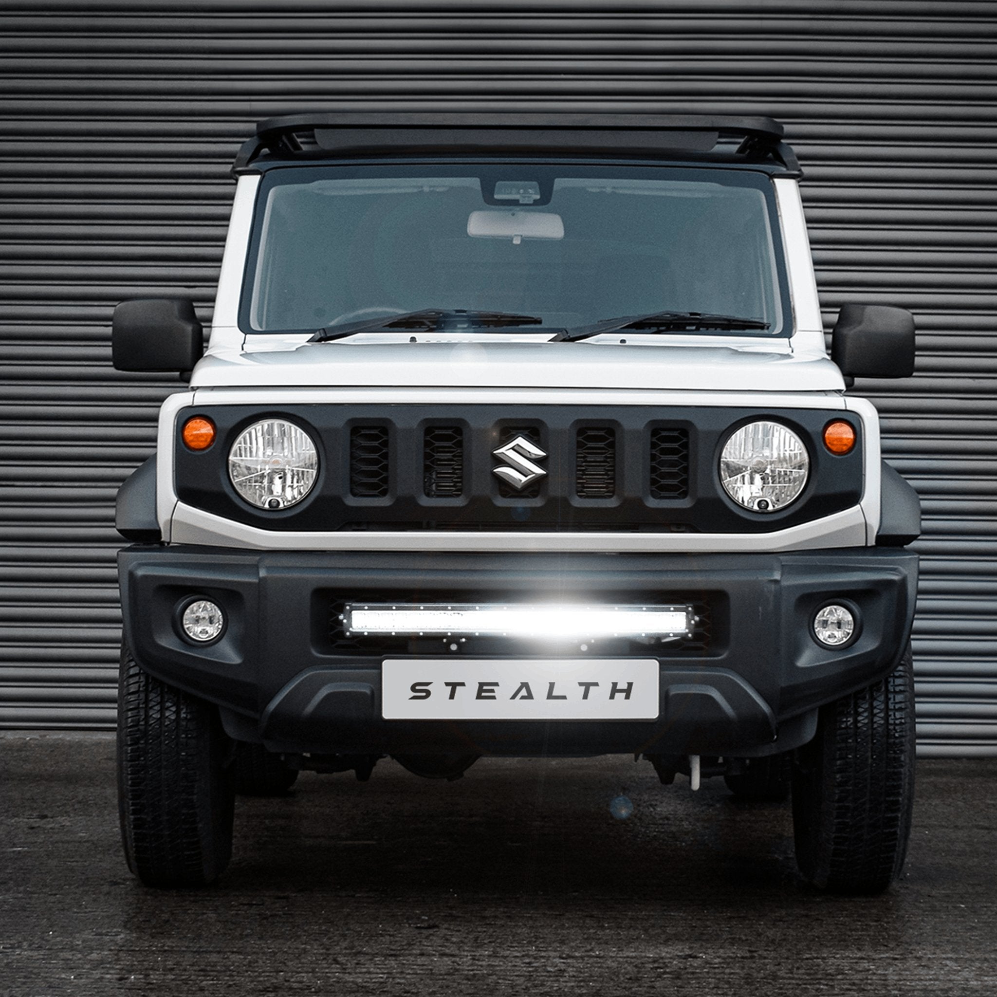 Stealth Suzuki Jimny 2018+ 27″ Luminous LED Integration Grille Kit – 24,000 Lumens