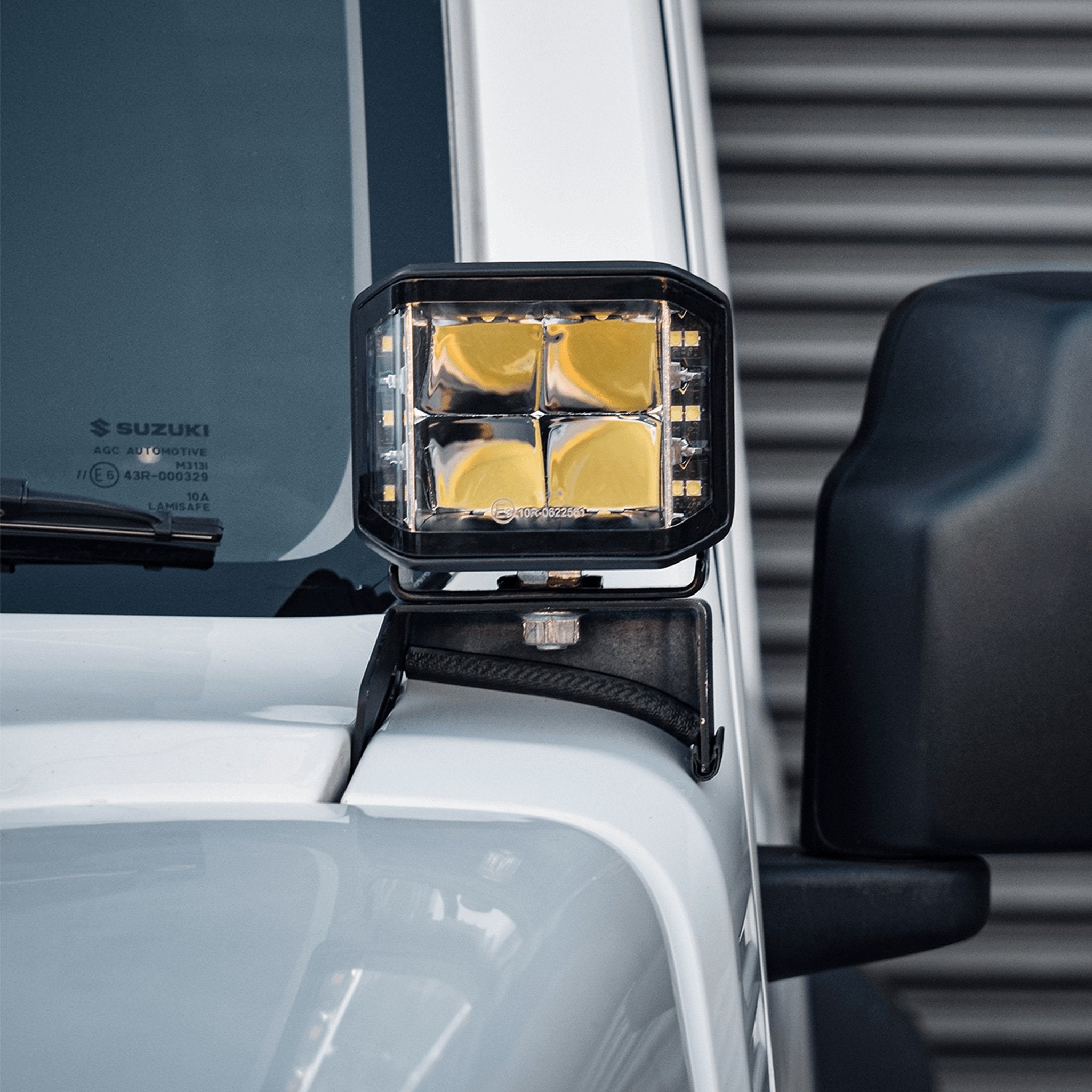 Stealth Suzuki Jimny 2018+ Twin 4″ Dark Force LED Bonnet Kit – 16,800 Lumens