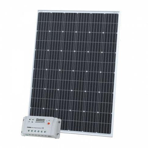 250W 12V ridgid campervan solar panel charging kit with 20A MPPT controller and 5m cable