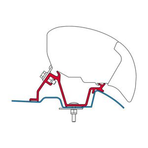 Fiamma Adapter Bracket Kit for Sprinter F65 Eagle 400