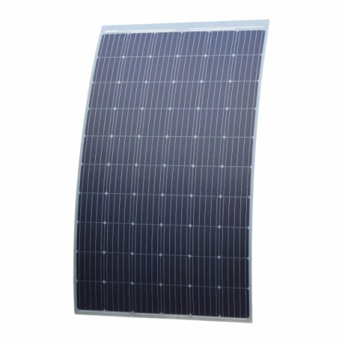 300W semi-flexible campervan solar panel with rear junction box