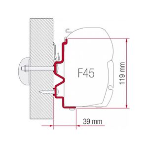 Fiamma Adapter Rapido 90DF-10-450