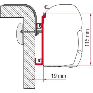 Fiamma Kit for Rapido 350