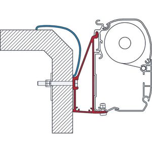 Fiamma Rapido 6 Bracket 3.5m