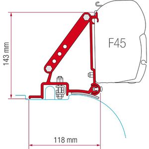 Fiamma Kit for Ducato / Jumper / Boxer