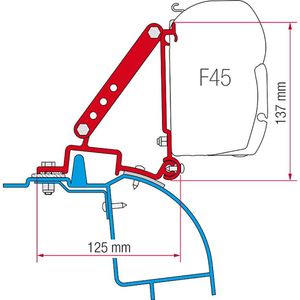 Fiamma Kit for Renault Master 98