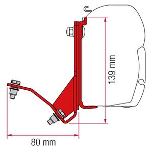 Fiamma Kit for Ducato H2 Lift Roof Hymercar Possl