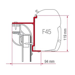 Fiamma Kit for Pilote Explorer