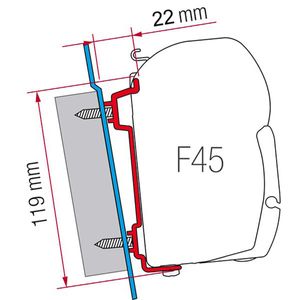 Fiamma Kit for Ford Hi Roof/Sprint/VW