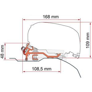 Fiamma F80 Kit Ducato Low Profile (H2-L2/L3) 2006 Onwards