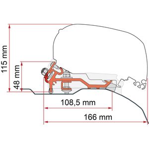 Fiamma F80 Kit Ducato Low Profile (H2-L4) 2006 Onwards